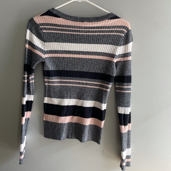H&M Ribbed Striped Sweater - Picture 2 of 3